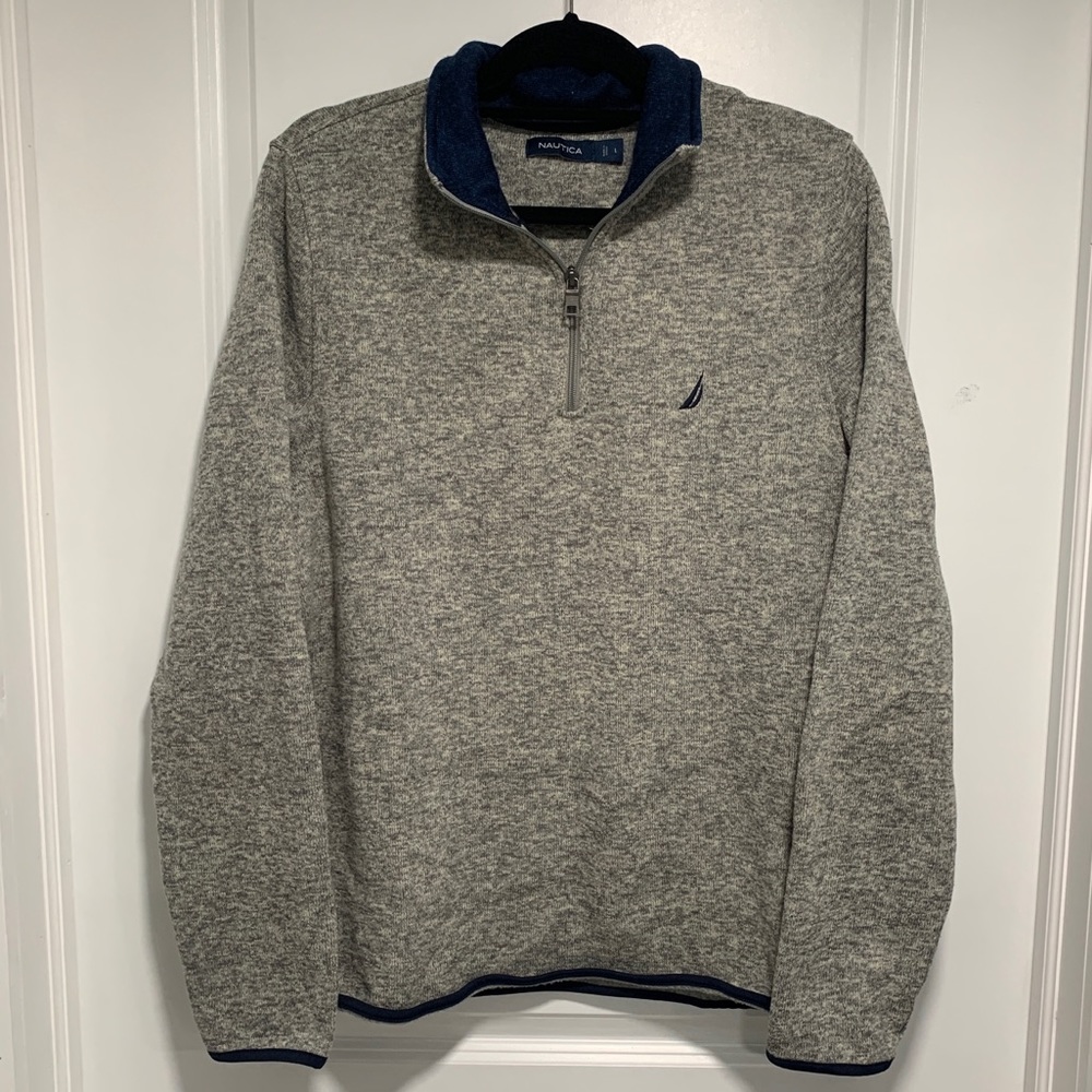 Nautica Quarter Zip Sweatshirt